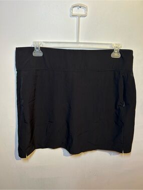 Black Women's Active Skort - Comfortable Everyday Shorts